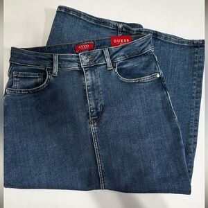 Guess denim skirt.